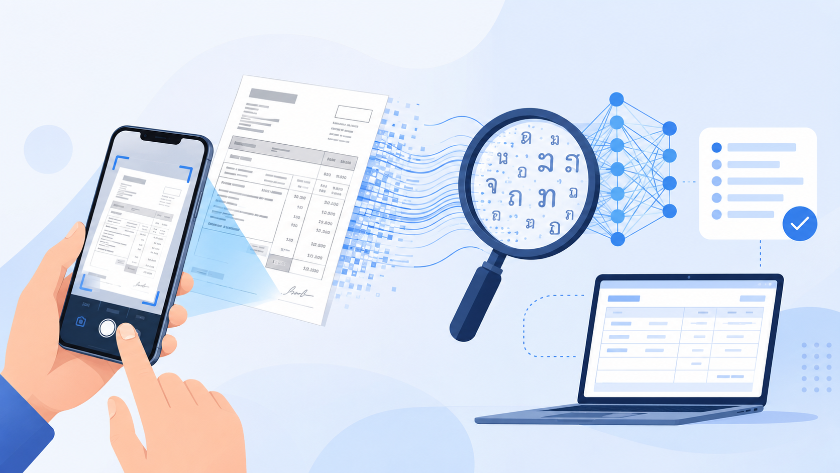 ข้อดีข้อเสียของ AI OCR: เมื่อ AI อ่านเอกสารไทยได้แม่น แต่ก็ไม่ใช่ทุกงาน