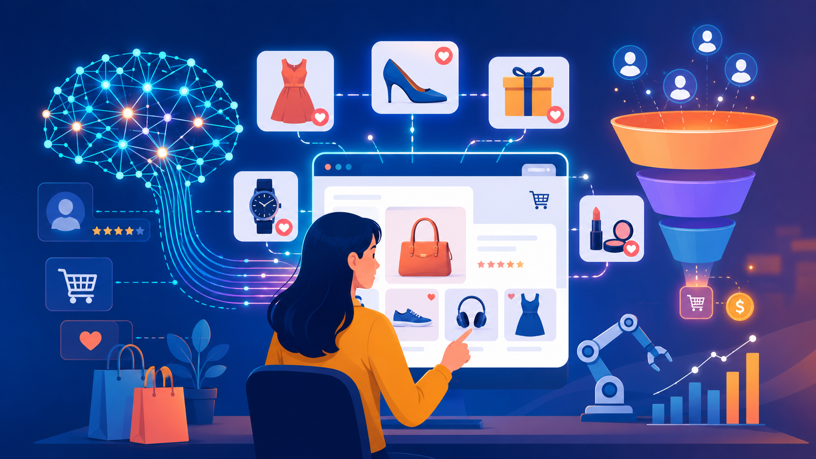 ระบบแนะนำสินค้าอัตโนมัติด้วย AI: วิธีเพิ่มยอดขายโดยไม่ต้องเพิ่มพนักงาน