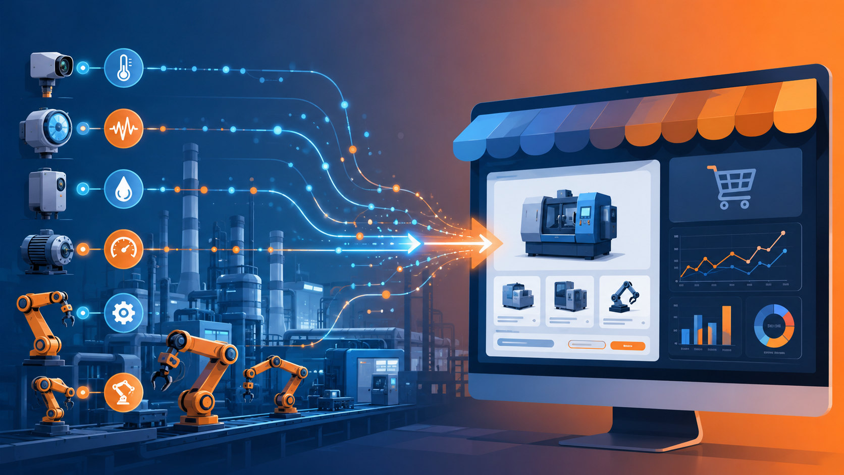 IIoT + E-commerce: งัดข้อมูลโรงงานมาบูสต์ยอดขายออนไลน์ จริงหรือ?