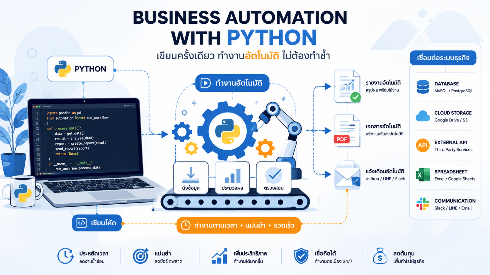 Python Automation Script: ทางลัดลดต้นทุนที่ SME ไทยมองข้าม