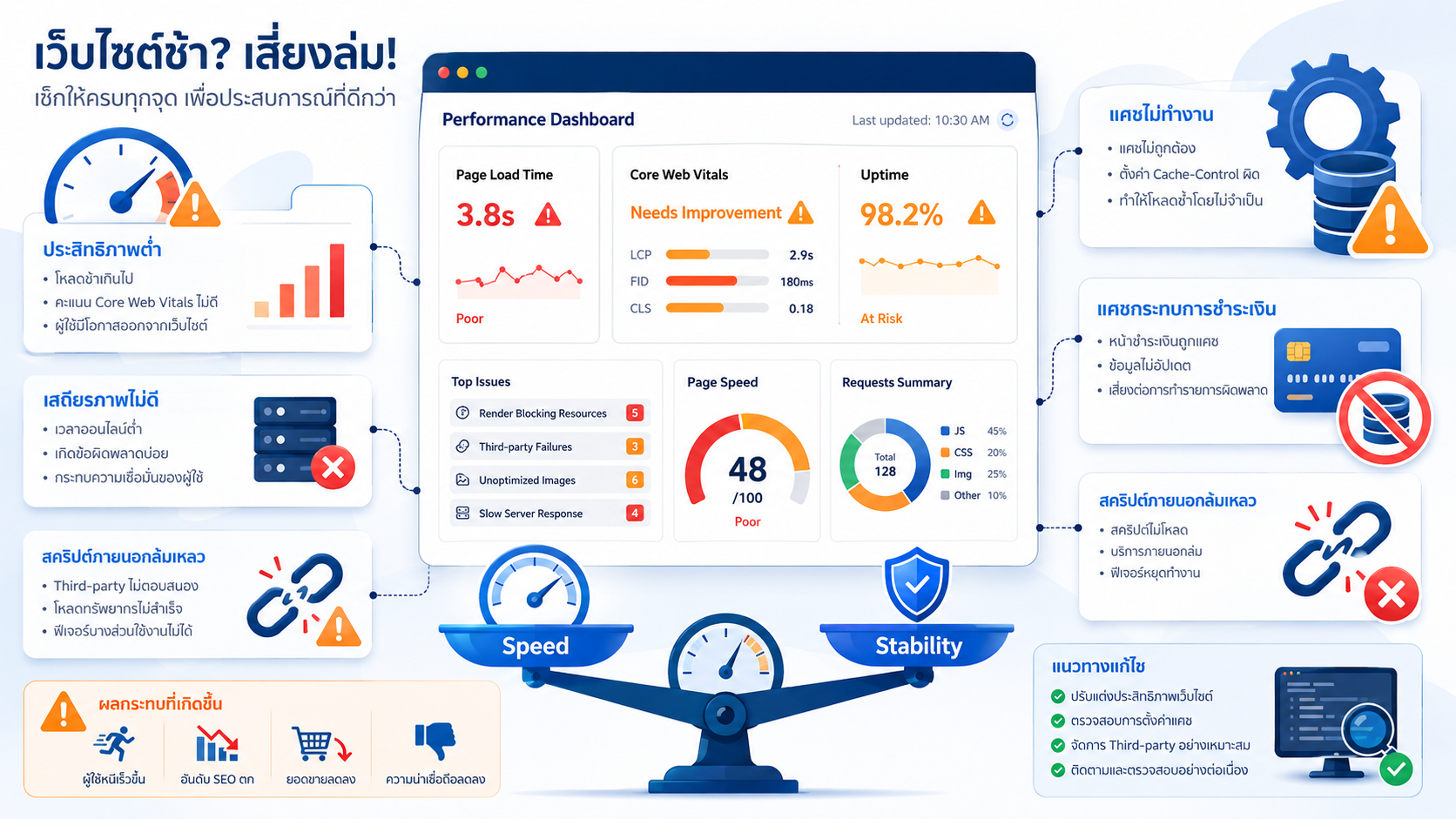 ความเสี่ยงที่ซ่อนใน Web Performance Optimization ที่ Google ไม่ได้บอกคุณ