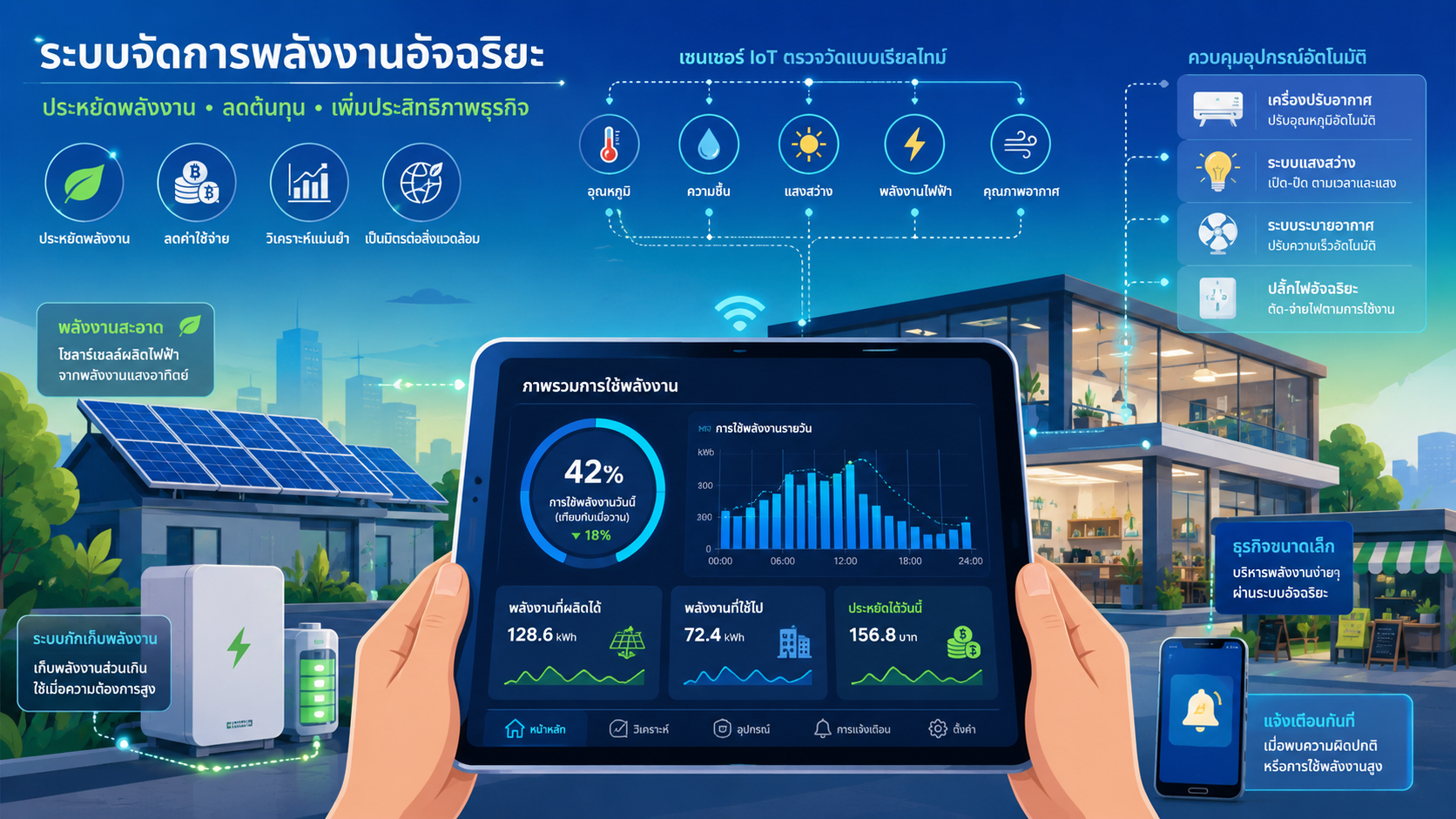 เริ่มต้นใช้ Smart Energy ให้ได้ผลจริง: มากกว่าแค่ลดค่าไฟ